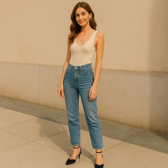 Donald J Pliner Francah106 Black Calf Hair Leather Heels - Size 7N - NWOB - Picture 2 of 8